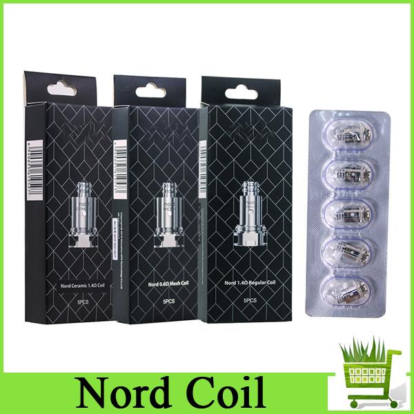 Nord Replacement Coils Heads Regular 1.4ohm Mesh 0.6ohm Mesh-MTL Ceramic 1.4 ohm Coils Heads for Nord Kit 2019