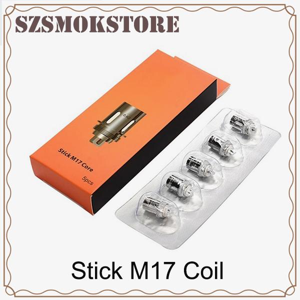 Stick M17 Coil Head for Stick M17 kit All-in-one Kit Dual Coils 0.4 0.6ohm Brings You S Stictable Vapor Smooth Airflow 0266192-1