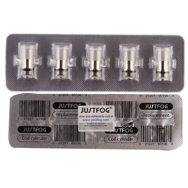 Authentic Justfog 1453 2043 Maxi Coil Head 1.8ohm 2.1ohm Replacement Coils For Original 1453 2043 Maxi Tank Clearomizer