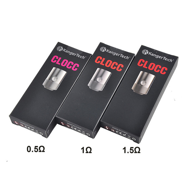 Original Kanger CLtank CLOCC Coil Replacement 0.15ohm 0.5ohm 1.0ohm 1.5ohm SS316L Atomizerr Head Authenic