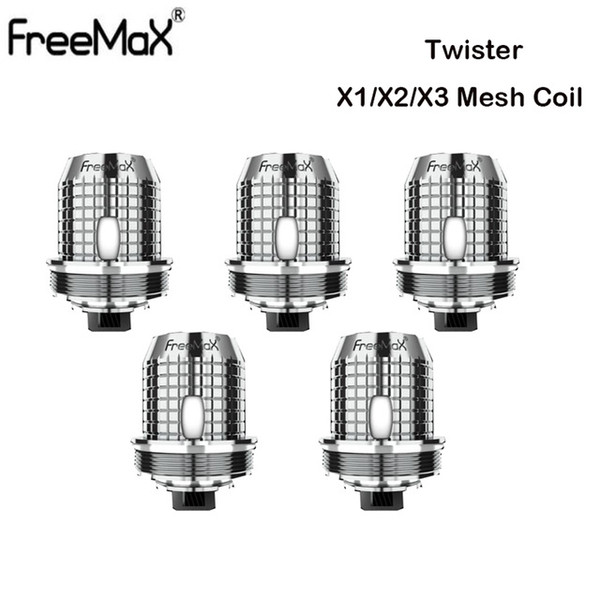 Authentic Freemax Fireluke 2 Coil Head Replacement X1 Single X2 Dual X3 Triple Mesh Vape Core for Twister 80W Kit 100% Geninue
