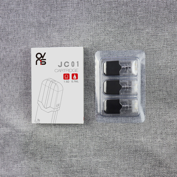 Original OVNS JC01 W01 Cartridges E Cigarette Cartridges Pods for OVNS JC01 Pod Vape Kit 0.7ml Universal for J Pen Empty Atomizer