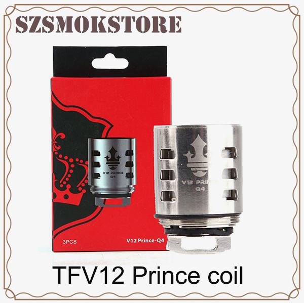 New TFV12 Prince coil Cloud Beast Coil V12 Q4 X6 T10 M4 mesh strip Head Replacement Coils Massive Vapor Vape Core Tank 0266173-1