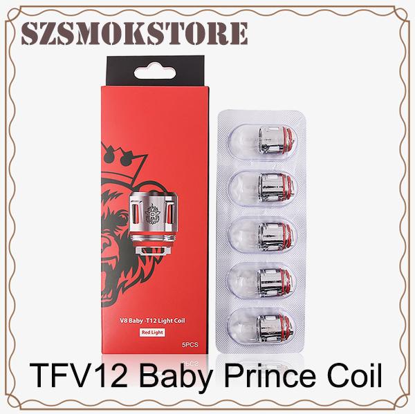 TFV12 Baby Prince Coils V8 Baby-Q4 V8 Baby Mesh V8 Baby-T12 Light T12 Coils Heads Compatible with TFV8 Baby Beast Coils 0266208-3