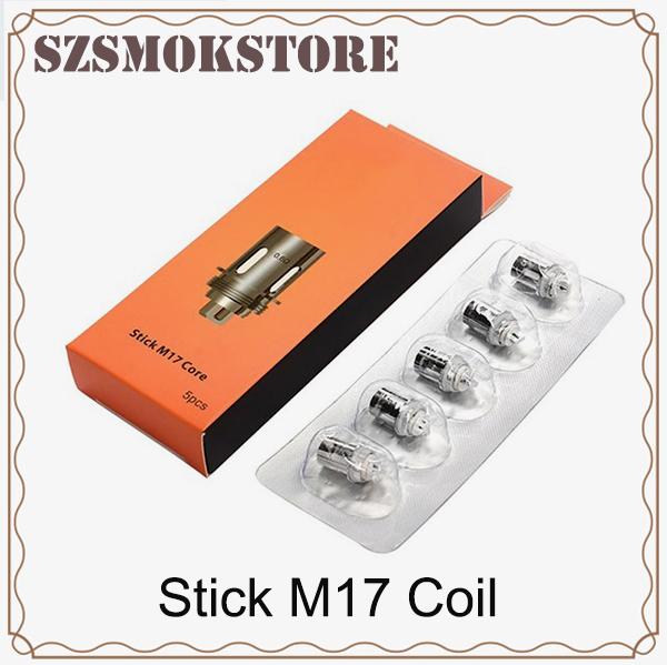 Stick M17 Coil Head for Stick M17 kit All-in-one Kit Dual Coils 0.4 0.6ohm Brings You S Stictable Vapor Smooth Airflow 0266192