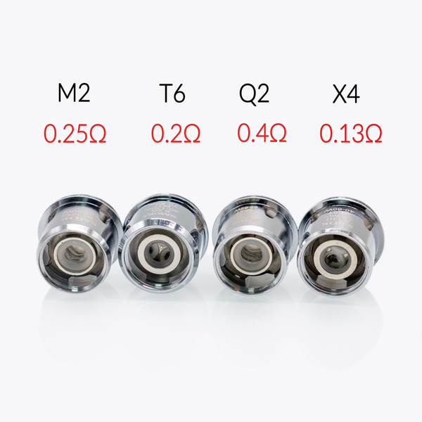 Smoke TFV8 X-Baby Coil Q2 M2 X4 T6 Dual Coils Replacement Core Vape Accessories For X Baby Tank Atomizer Electronic Cigarettes Core