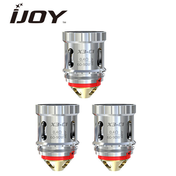 Podvape 100% Original IJOY Captain X3 Replacement Coil C1 C2 C3 C1S mesh Coil for IJOY Captain X3 Atomizer avenger subohm tank 3pcs/pack