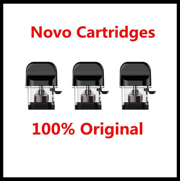 Authentic Novo Cartridges Tank 2ml Refillable Empty Replacement Pod Atomizer for Novo Kit 100% Genuine DHL