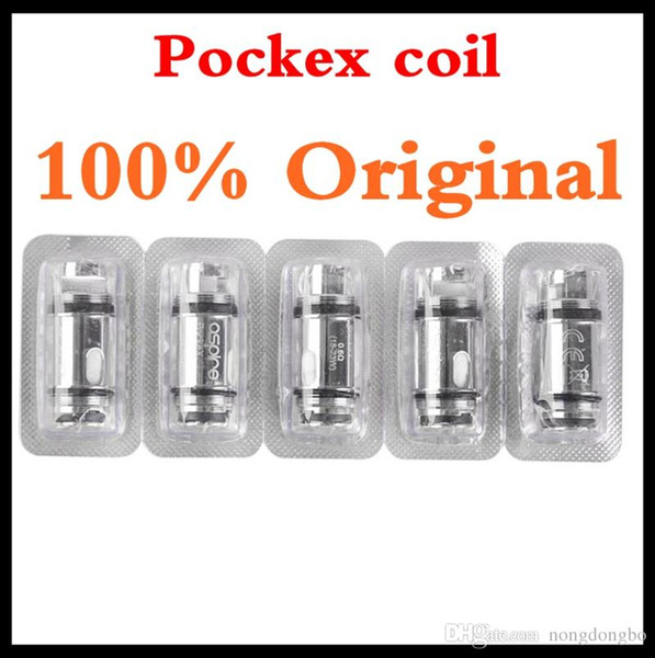 100% Original Aspi re Pockex coil 0.6ohm Stainless Steel U-Tech Coil 18-23Watt for PockeX Na utilus X Tank