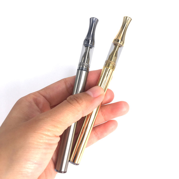 New Ecig Disposable Vape Pen 280mah Battery with 0.5ml AC1003 Exotic Carts Ceramic Coil Oil Tank Cartridges No Leaking Glass Tank