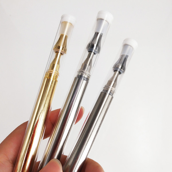 AC1003 Oil Tank Ecig Starter Kit Disposable Vape Pen 280mah Battery 0.5ml Ceramic Coil Cartridges 1.2mm Oil Hole Vaporizer Pen