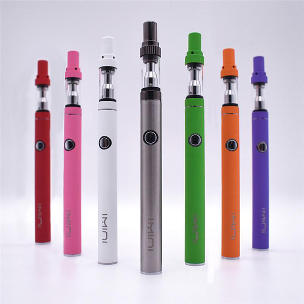 Original Imini Preheating Max Vaporizer Pen Kit 380mah Battery Electronic Cigarettes with 510 Glass Atomizer E-cigarette Kits