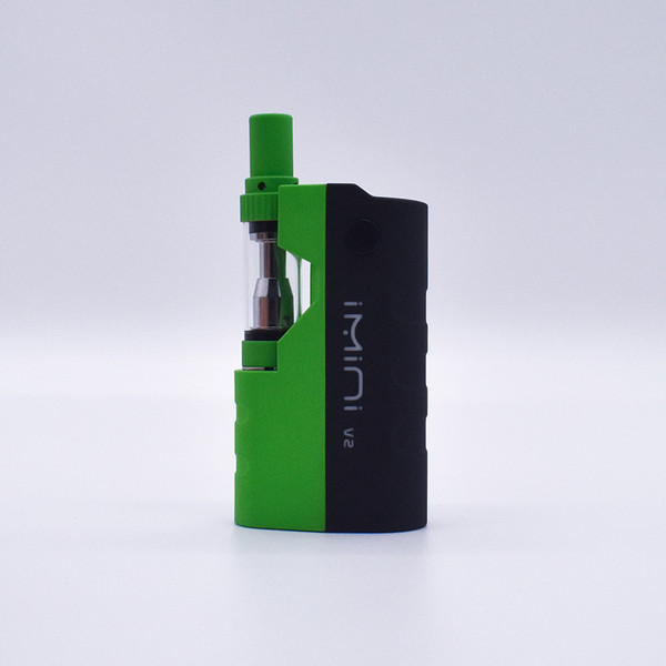 Original Imini Vtwo Kit 650mAh 510 Thread Battery preheat Box Mod with I1 Thick Oil Vape Cartridge Liberty V1 Wax Vaporizer pen