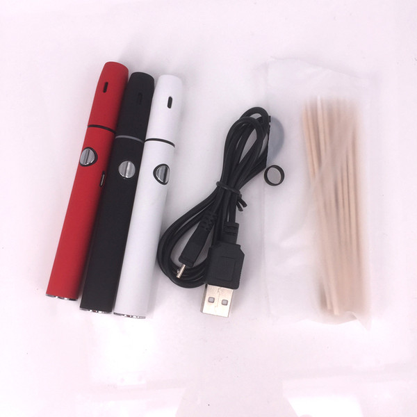 Hot Authentic Kamry Kecig 2.0 plus tabacco Vape Kit 650mAh Battery Heating Stick dry herb Vaporizer Pen Heat-not-Burn Smokeless Ecigarettes