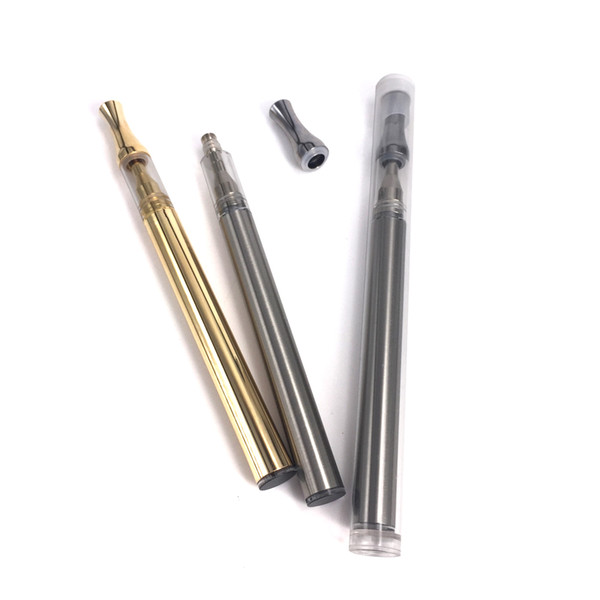 best price for 280mah buttonless Disposable Vape pen starter kits .5ml empty vaporizer pen AC1003 cartridge For shatter extract oil