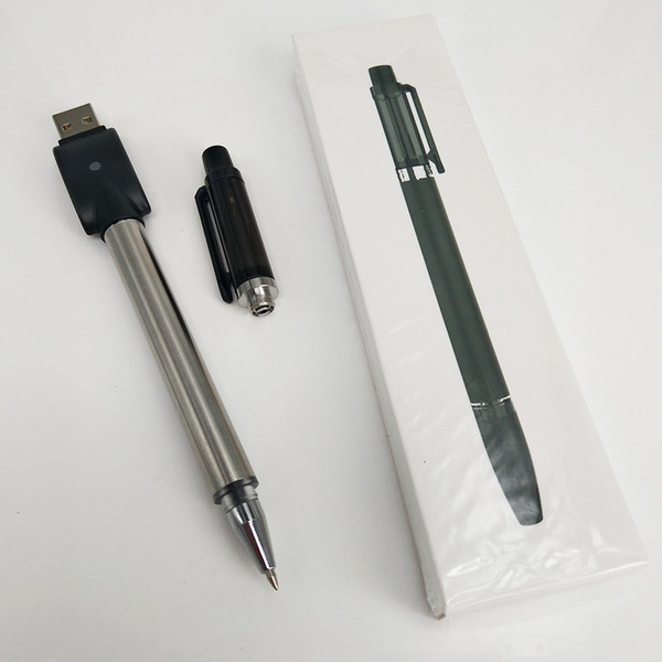 E Cigs Vape Carts With Ballpoint Pen Two in One Thick Oil TH205 M6T Wickless Cartridges 350mah Vape Pen Starter Kits