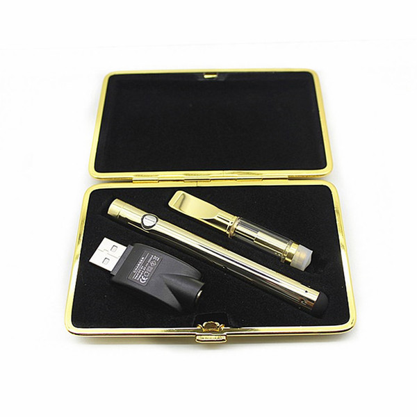 disposable empty vape pen 92a3 starter Kit .5g 1g Ceramic coil glass Vaporizer pen 280mAh touch battery O pen Vapor e cigs kit