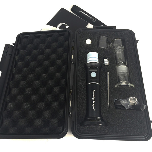 e cig starter kits Wax Vapor Portable Oil Rig Dab Vaporizer H enail Plus g9 Temperature Controller For Wax Concentrate Oil