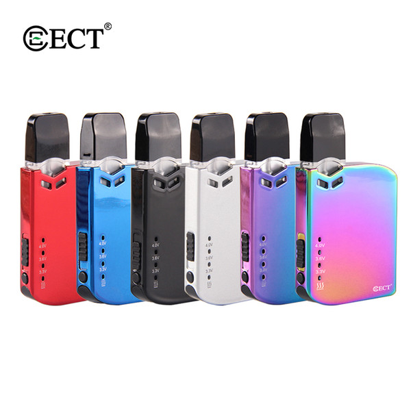 100% Original ECT Robin mod Vape pen ROBIN 420mAh Variable voltage preheating battery with 0.5ML pods Vaporizer Kit
