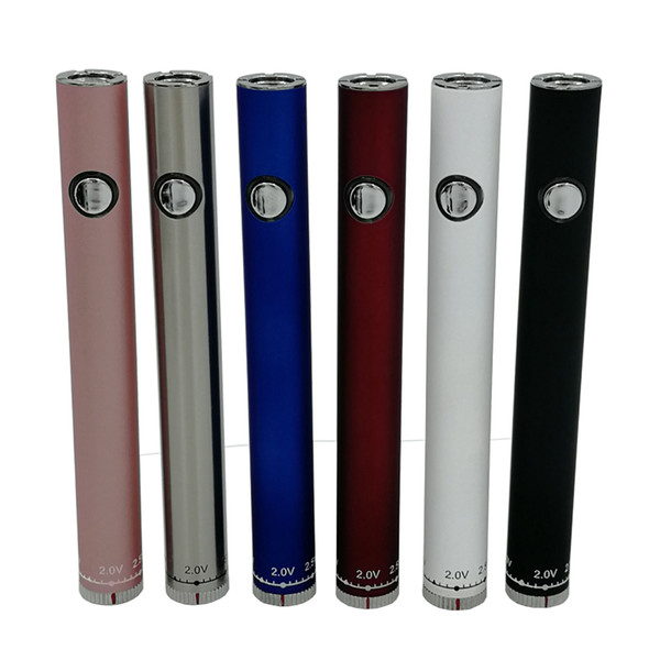 100% Original Sakoy 380mAh Battery Preheating Variable Voltage Bottom Adjust vv Vape Pen for 510 Thread Cartridges VS Smart Carts Battery