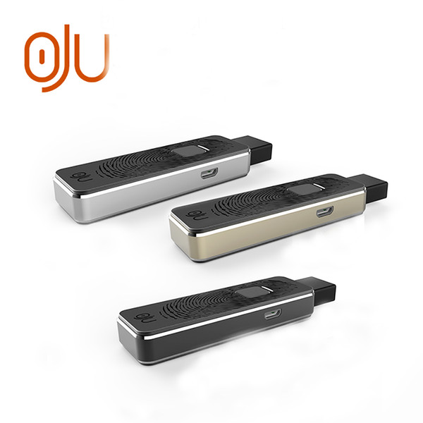 Original OJU Battery Micro USB port for OV Charging preheat box 650mah vape pod closed system battery mod 3Colors