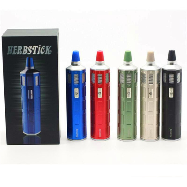 Authentic Ciggo HerbStick O2 Herbal Vaporizer Kit 2200mAh Battery 6 Temperature Settings Dry Herb Vaporizers Huge Vapor Vape Pen