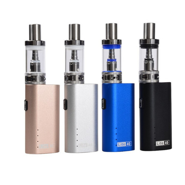 Lite 40 Starter vape kit 40w box mod bulit-in 2200mAh battery 510 thread 3ml Atomizer tank e cigarettes vapor big smoke vaporizer kits