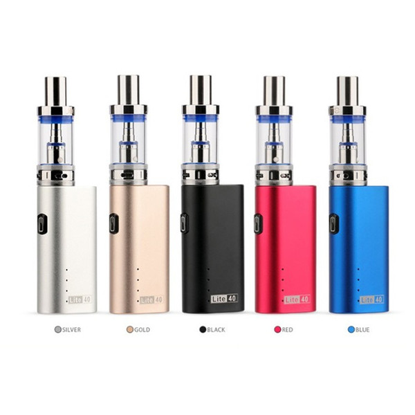 Lite 40w kit electronic cigarette 40W Vape Mod box Built-in 18650 2200mAh Battery 3ml Vaporizer E cig Kits big smoking vapor hookah