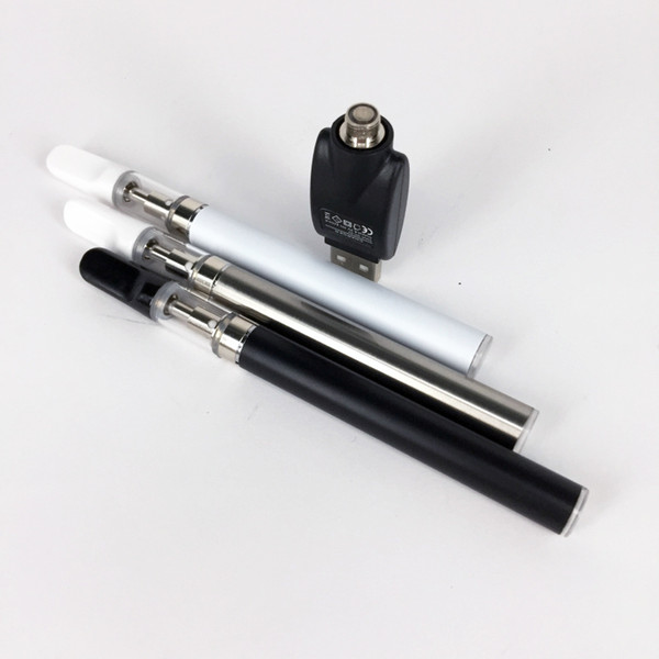 Hot New Vape Kit Cell TH205 Atomizer +Cell Battery +USB Charger Vape Pen 510 Battery CO2 Cartridge with Box Packing