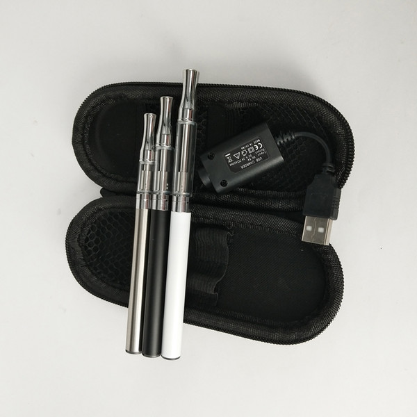 510 vape pen Vape Cartridges .5ml 1ml 92a3 Glass Cartomizer starter kit 350mah auto battery with USB charger ego case kit