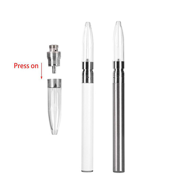 Portable mini Vape Pen 350mAh 510 Thread Battery With .5g Ceramic Coil Atomizer E3 G5 M6T Press on cartridge Ecig starter kits