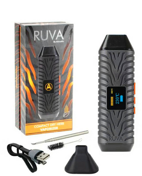 Ruva vaporizer dry herb vaporizer ceramic chamber e cigarette box mod burning device ruva concentrates e cigarette starter kit