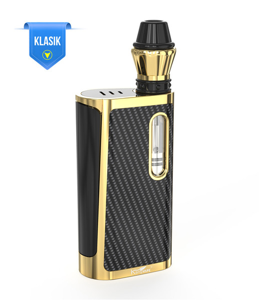 100% Original Klasik Vaporizer Kit 650mAh Preheat VV Variable Voltage Battery Box Mod 0.5ml Ceramic Coil Thick Oil Cartridges Authentic