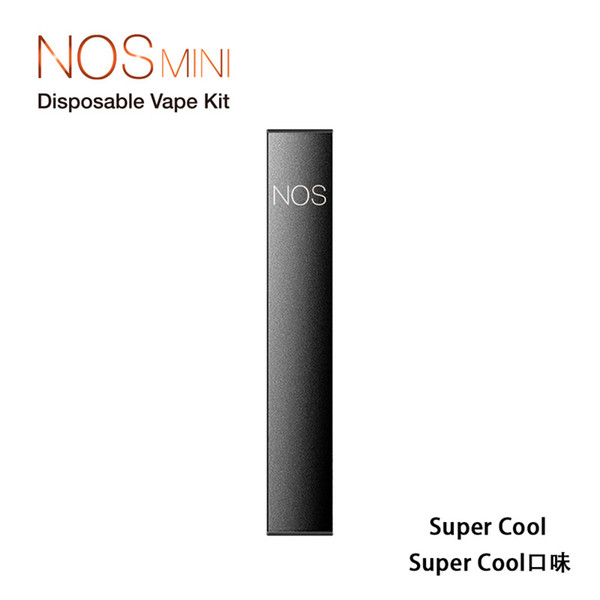 Genuine NOS mini disposable vape kit Portable Vape Pen Starter Kit Vaporizer Kits Vapor Pod Cartridge DHL