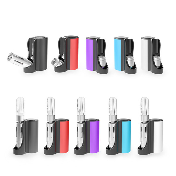 Authentic VAPMOD Pipe 710 1 in 1 Kit with 900mAh Preheat Battery and 0.5ml Cartridge 1in1 Kits LED indicator Ecig DHL Free