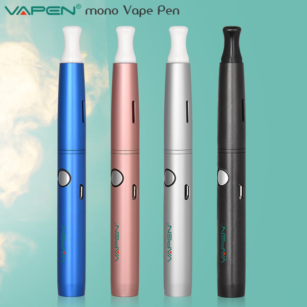 Newest VAPEN mono Vape Pen Cartridges Kit Tank Preheat Voltage Variable Battery 650mAh Portable Magnetic Thick oil Vaporizers e cigs Vapor