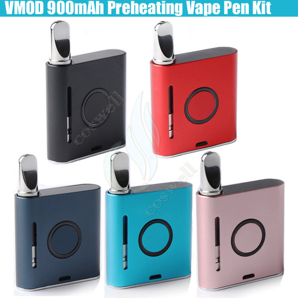 Authentic VapMod VMod 900mAh Preheat VV Box Mod XTank Plus Cartridge Starter Kit VapeMod Battery Vaporizer Vape Pen Thick Oil Wax Atomizers