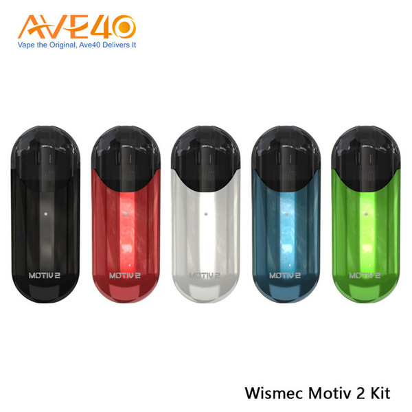 Wismec Motiv 2 Pod System Kit With Motiv 2 Cartridge 3ml Capacity & Motiv 2 Battery 500mah Top rotary refill Systerm 100% Original