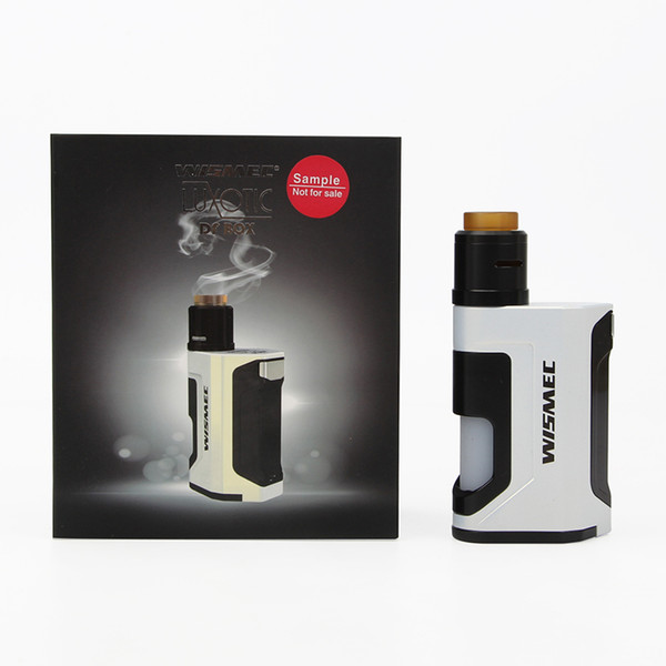 Original WISMEC Luxotic DF Box 200W TC Kit with Guillotine Version2 RDA & 7ml Large Bottle 200W Max Output Squonker Kit vape