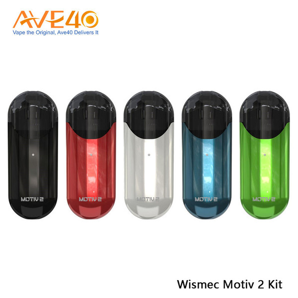 Authentic Wismec Motiv 2 Pod System Kit With Motiv 2 Cartridge 3ml Capacity & 500mah Battery Top rotary refill Systerm