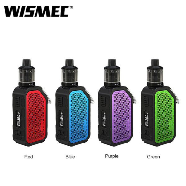 Wismec Active Kit 80W With Amor NSE Tank 3ML Shockproof yet Shatter-Resistant Water Resistant New Colors Vaping at Ease 100% Original