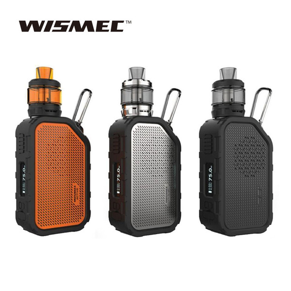 WISMEC Active Bluetooth Music TC Kit 2100mAh with Amor NS Plus 2ml/ 4.5ml Tank Supporting VW/ TC/ TCR/ Bypass Modes Kit