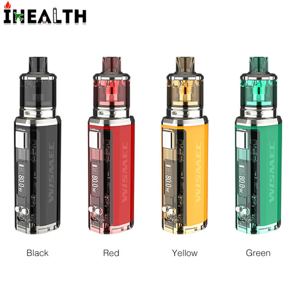 WISMEC SINUOUS V80 Kit 80W with Amor NSE Tank With WS04 WS-M coils designed for both MTL and DL vaping