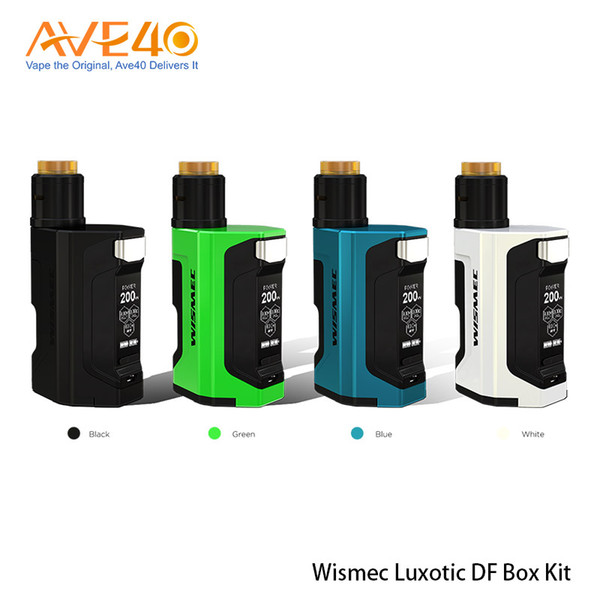 Wismec Luxotic DF Box Kit With 200W Luxotic DF Box Mod & Guillotine 2 Tank 7ml Capacity Bottle 100% Original