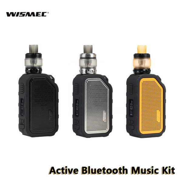 Wismec Active Kit with Amor NS Plus 80W Bluetooth Music Mod 2100mAh Built-in Battery Waterproof 4.5ml Tank E-Cigs Speaker 100% Authentic