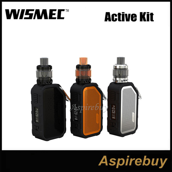 Wismec Active Kit 80W Waterproof Shockproof Active Box Mod with 4.5ML Amor NS Plus Tank with Bluetooth Music Vaping at Ease 100% Authentic