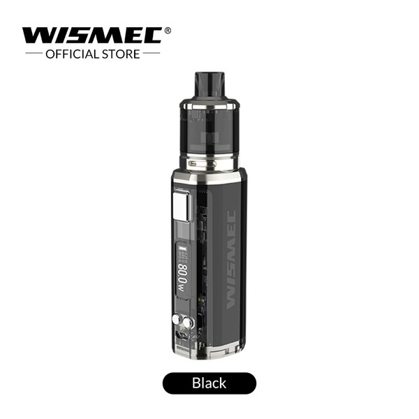 Original WISMEC SINUOUS V80 Kit with Amor NSE Tank 3ml Capacity 80w SINUOUS V80 box mod Electronic Cigarette vape kit