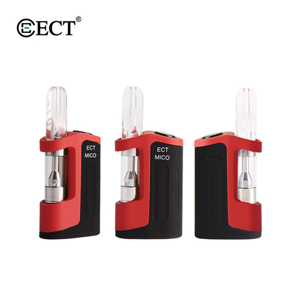 Authentic ect mico starter kit cartridges tank vape pen preheat Battery 350mah VV vaporizer e cigarette free shipping