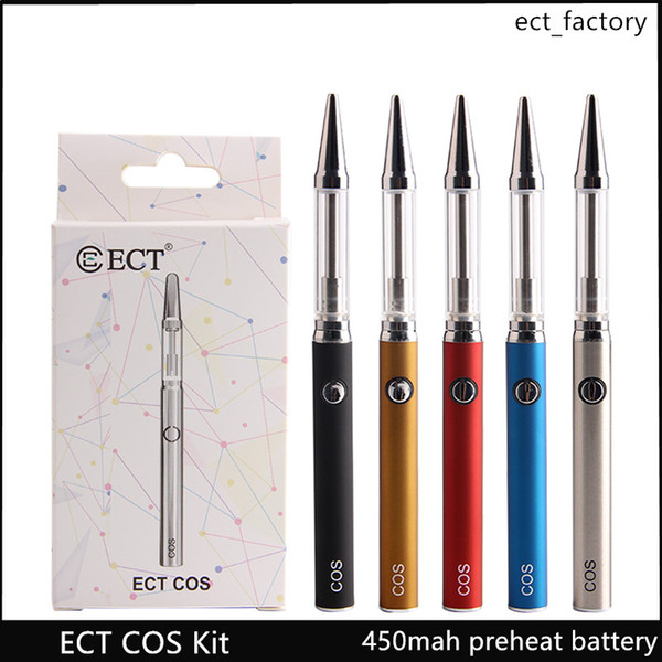 hot sell COS kit with cos vape preheat battery 450mAh e cig electronic cigarettes for vape pen