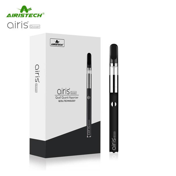 Airistech wax pen vaporizer herb qcell quartz coil 350 mah vape pen cartridge 510 battery wax vaporizer